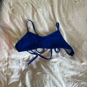 Jolyn Clothing Vibrant Blue Bikini Top